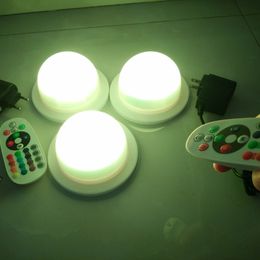 Super Perfect Rechargeable Outdoor Cordless Led Work Remote Control 16Colours Changing Table Lights