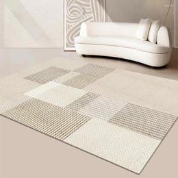 Carpets YOUZI Geometric Area Rug Vintage Washable Non-slip Stain Resistant Floor Carpet For Living Room Entryway Dining