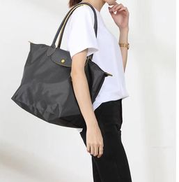 Designer Bags Nylon Totes Bag Cowhide Shoulder Bags Women Handbag Shopping Embroidery Water Proof Handbags Wallets Beach Bag