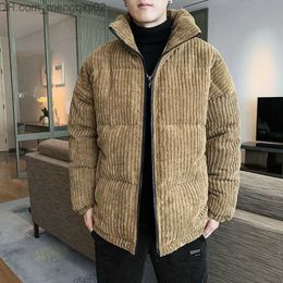 Men's Jackets Winter men's warm street cotton dress jacket cold plush jacket denim jacket hip-hop thick casual street clothing Z230816