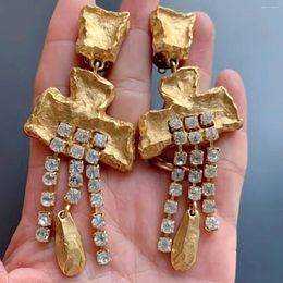 Backs Earrings Retro Medieval Personality Court Trend Fashion Without Ear Piercings