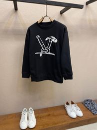 21FW Italy paris hoodies letters sweater Printed Sweatshirt Couple Casual Street Outdoor Men Women Sweaters L0815