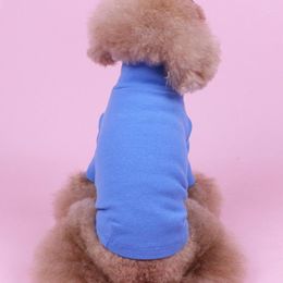 Dog Apparel Cotton Bottoming T-shirts Clothes Puppy Small Cat Pyjamas For Chihuahua Poodle Bichon Schnauzer Yorkshire Clothing Shirt