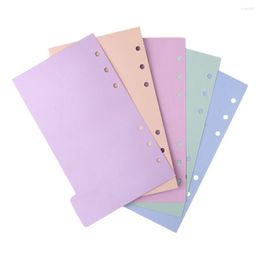 Tab Loose Leaf Binders A5 A6 Cherry Blossoms Style Notebook Divider Index Separator Page Binder