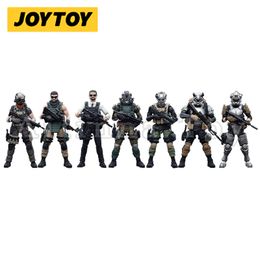 Military Figures JOYTOY 1/18 Action Figure Yearly Army Builder Promotion Pack Anime Collection Model 230814
