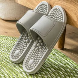 Slipper Massage Slippers Household Summer Indoor Couples Slip Foot Therapy Sandals Bath Home Slippers Mens Shoes