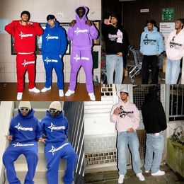 Men's Hoodies Sweatshirts Y2K Hoodie Harajuku Letter Graphic Printing Loose Hoodie Sweatshirt Punk Kpop Rock Gothic Clothes Tops Pants Streetwear 230815