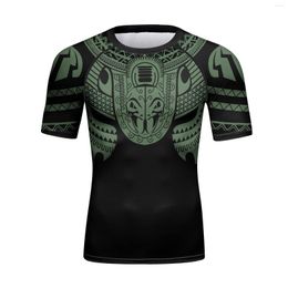 Men's T Shirts CODY Lundin Full Sublimation Jiu Jitsu Polyester Uv Sun Protection Swimming Rashguard Tight Compression Blouse