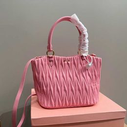 Designer Handbag for women Pink Tote Bag High Quality Leather Crossbody Bags Black Purse Fashion Shopper Totes Lady Evening Party Bag