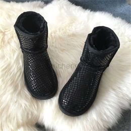 Dress Shoes New 2022 Top Quality Winter Mujer Botas Fashion Genuine Leather Woman Snow Boots Winter Boots Women Shoes Warm Shoes X230519