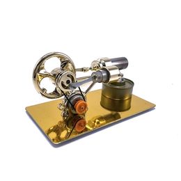 Halloween Toys Novelty Funny Science Small Mini Steam Air Stirling Engine Generator Physical Experiment Children's Gift 230815