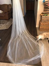 Bridal Veils 300cm Elegant Wedding Bride 1 And 2 Layers Veil Accessories