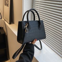 Evening Bags Square Crossbody Bags For Women Fashion Handbags And Purses Ladies Shoulder Bag Small Top Handle Bags 230814