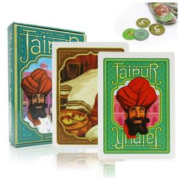 Outdoor Games Activities Jaipur Board Game English Spanish Res Strategy Card For 2 Players Adt Lovers Holidays Gifts Trade Table 2 Dhu8V