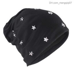 Caps Hats New Fashion Women's Autumn Warm Beanies Skullies Leisure Winter Hip Hop Star DIY Hat Girl Outdoor Brand Women's Hat Z230815