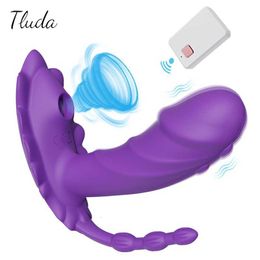 Sex Toy Massager Wireless G-spot Vibrator Dildo for Women Clit Sucker Clitoris Stimulator Female Masturbator Adults Product Shop