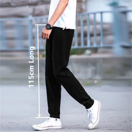 Men's Pants Spring Autumn Students Sweatpants Sport Track Tall Men Extra Long Casual Jogging High Waisted Loose Male Sweat Trousers