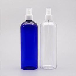 500ML Clear Spray Bottle,16Oz Empty Clear plastic Fine Mist Spray Bottles, Refillable Container for Essential Oils, Cleaning Products Angaj
