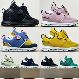 Kids Sneakers On Running Cloud Toddler Shoes Boys Girls Black White Tennis Trainers Federer Children Youth Big Kid Shoe Yellow Pink Green Blue Casual Runner Sneaker