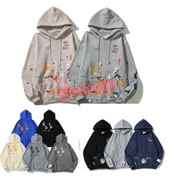 Men Womens Galleries Dept Hoodie Sweate Designer Hoodie Pullover Letter Flame doodle Print Long Sleeve T-shirt High Street Sweatshirts Hip hop FG3