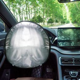 Steering Wheel Covers Car Cover Sunscreen Silver Interior Accessories Windshield Reflective Sun Protection For Auto Wheels