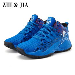 Sneakers 2023 Kids Boys Basketball Shoes Children s Casual Outdoor Training Running Child Non slip Comfortable 8 230815