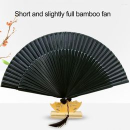 Decorative Figurines Hand Fan Polyester Taffeta Dancing Anti-fall Decoration Practical Antiquity Style Chinese