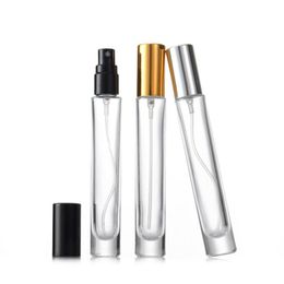 034Oz Thick Glass Perfume Spray Bottles 10 ml Clear Glass Fine Mist Sprayer Empty Spray Bottles Refillable Container Perfume Atomizer Chgih