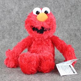 Plush Dolls 36cm Sesame Street Elmo Plush Toys Soft Stuffed Doll Red Animal Stuffed Toys Gifts For Kids 230814