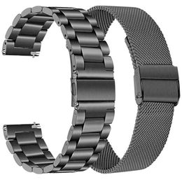 22mm Watch Bracelet Strap for Zeblaze Ares 3 Pro Vibe 7 Pro Smartwatch Stainless Steel Band for Stratos 2 Metal Correa Wristband