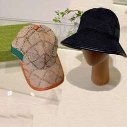 Big Balde Hat Hat Designer Ball Cap for Man Woman Brand Baseball Caps Luxury Summer Hats Summer Black Brown Color