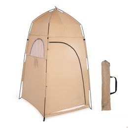 Tents And Shelters Outdoor Cam Beach Shower Bath Changing Fitting Room Shelter Matic Instant Shade Awning Toilet 221108 Drop Deliver Dhvux