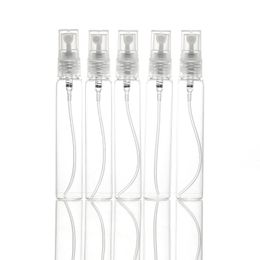 15ML Refillable Glass Spray Bottle Fine Mist Clear Perfume Atomizer Spray Bottles Travel Size Buwct