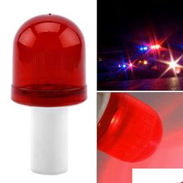 Other Exterior Accessories Tra Bright Led Road Hazard Skip Light Flashing Scaffolding Traffic Safty Cone Topper Warning Block Lamp Eme Dhyic