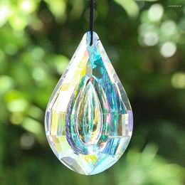 Chandelier Crystal 1PC 75MM AB Colour Glass Crystals Drops Home Hanging Ornament Suncatcher For Windows Decoration DIY Wedding Accessory