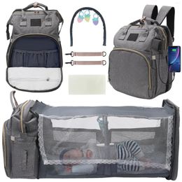 Storage Bags Multifunctional Folding Portable Baby Special Backpack Waterproof Mother And Items Deformable Crib