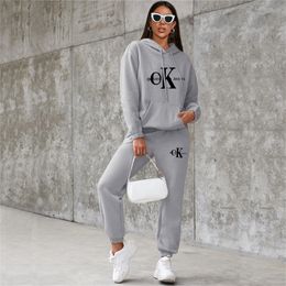 Men's Tracksuits Casual Letter Printed Sports Suit Couple Hoodie and Pants/Sweatshirt Men's Women's Everyday Casual Sports Jogging Set Sportswea 230814