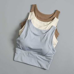 High Intensity Sports Underwear Set Women's Shock proof and Sag proof Running Gathering Vest Bra Yoga Fitness Vest