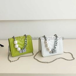 Cross Body Fashion Mouth Red Bag 2023 Spring New Korean Edition Tide Pearl Chain Mini Bag Street Tide One Shoulder Crossbody Bagstylishhandbagsstore