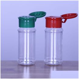 Packing Bottles Wholesale Empty Plastic Spice Set For Storing Bbq Seasoning Salt Pepper Glitter Shakers 60 Ml/2 1963 Y2 Drop Deliver Dh0Bq