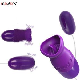 Sex Toy Massager Tongue Oral Licking Bullet Vibrator Usb Vibrating Egg G-spot Vagina Ball Massage Clitoris Stimulator for Women Shop