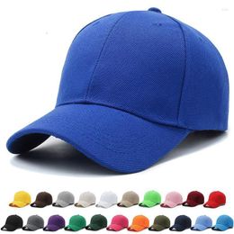 Ball Caps 22 Colours Adjustable Shade Men Outdoor Baseball Cap Solid Colour Sun Protection Korean Version Unisex Snapback Dad Hat