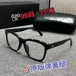 Sunglasses Frames designer CH3392 Eyeglass Frame Male and Female Myopia Kwon Chi Long Same Box Plain Face Flat Mirror R7T5