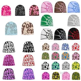 Beanie Skull Caps Y2k Knitting Men Women Paragraph Quality Wool Ins Net Red Design Sense Cold Hats Warm Fashion 230406c7yc
