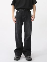 Men's Jeans YIHANKE Hip Hop Casual Denim Pant Male Japan Korea Style Streetwear Vintage Trousers Men Clothing