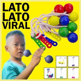 Halloween Toys LattoLatto Fidget Clack Balls Noknok Noise Maker Pro Clackers Ball Click Latolato Lights Cool Vintage Toy 230815