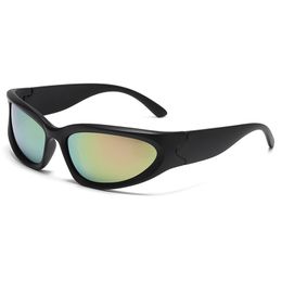 New Connected Cycling Sports Sunglasses Sun Protection Sunglasses Street Photo Trendy Goggles