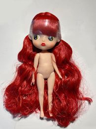 Dolls Amoooore Rubber Doll Body Makeup Nude 18 Ball Jointed 20cm Tiny 230814