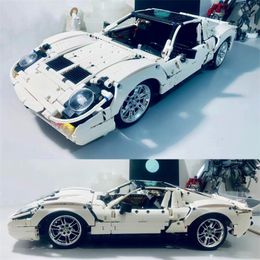 Blocks IN STOCK MOC 47261 Lamborghinii Miura SV Sport Car Racing Technology 42056 Ccreativity Technical Building Bricks Toys 230814