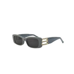 Bga glasses sunglasses for women squared sunglasses vintage cat eye glasses High quality Metal with rhinestone B logo multi color uv400 designer sunglasses women